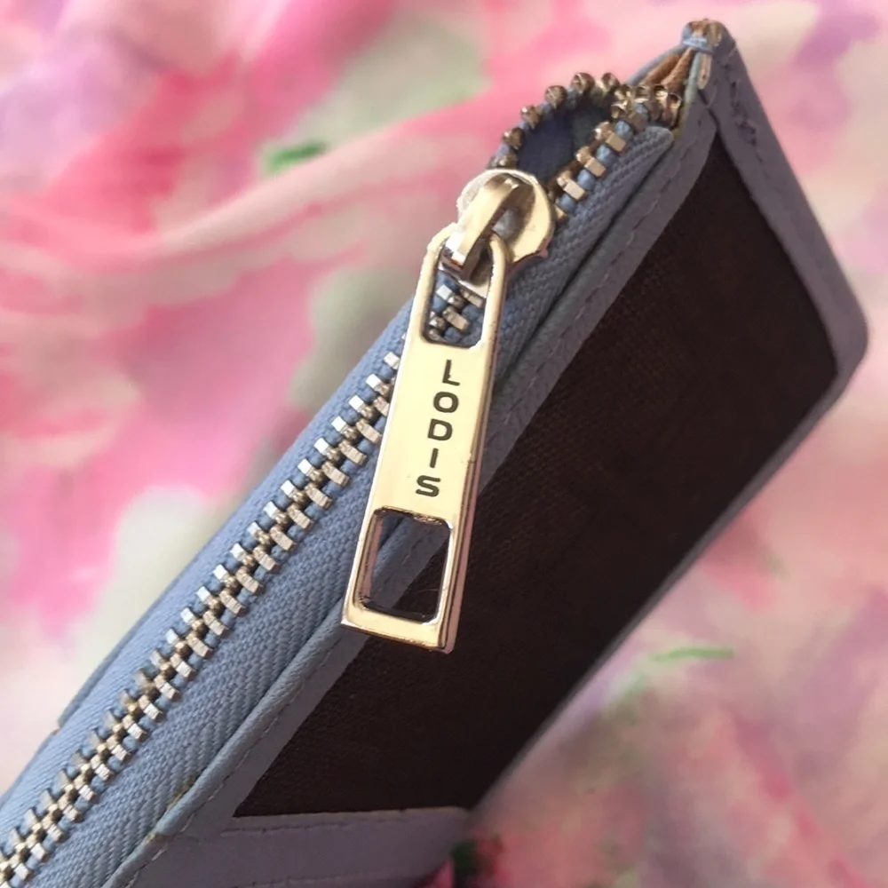 Lodis Genuine Leather Catalina Credit Card Holder & Zippered Heart Coin Case